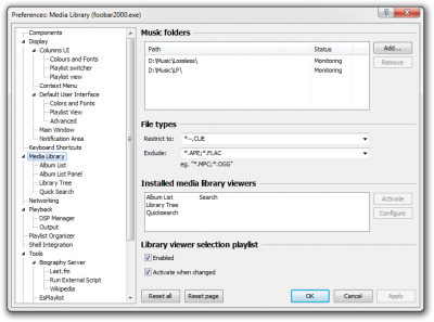 2015-09-16 13-32-03 Preferences  Media Library (foobar2000.exe).png (49.02 КБ, Просмотров: 3270) 2015-09-16 13-32-03 Preferences  Media Library (foobar2000.exe).png